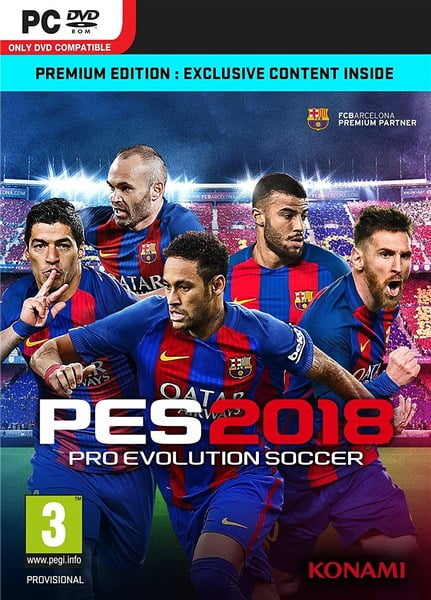 Pro Evolution Soccer 2018 Télécharger PC Version Complète Torrent