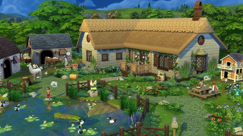 Les Sims 4 Vie à la campagne Gratuit